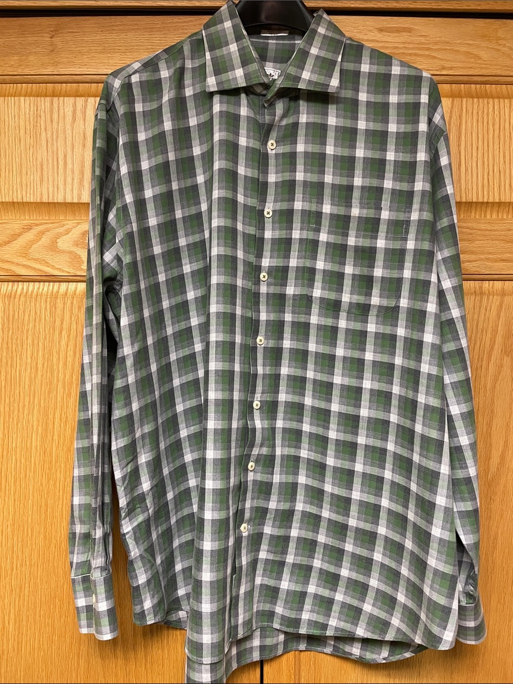 Peter Millar Plaid Button-Down Shirt - Size XL